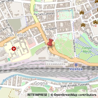 Mappa Viale Milano, 88, 36100 Vicenza, Vicenza (Veneto)