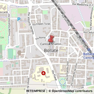 Mappa Piazza Generale Carlo Alberto dalla Chiesa, 2, 20021 Bollate, Milano (Lombardia)