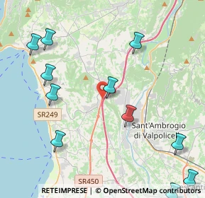 Mappa SS450, 37010 Cavaion veronese VR, Italia (5.37364)