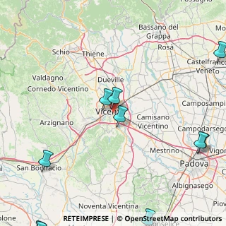Mappa Via Bassano, 36100 Vicenza VI, Italia (33.87267)
