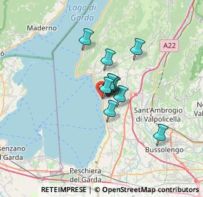 Mappa Lago di Garda, 37011 Bardolino VR, Italia (3.75182)