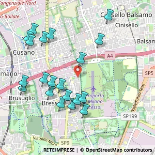 Mappa Via Don Giovanni Minzoni, 20091 Bresso MI, Italia (1.1515)