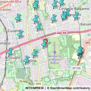 Mappa Via Don Giovanni Minzoni, 20091 Bresso MI, Italia (1.4255)