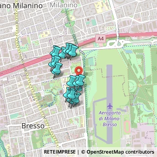 Mappa Via Don Giovanni Minzoni, 20091 Bresso MI, Italia (0.327)