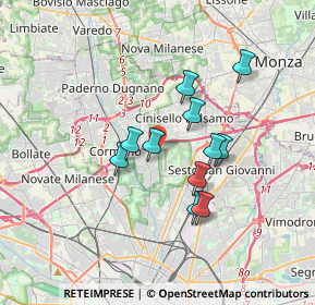 Mappa Via Don Giovanni Minzoni, 20091 Bresso MI, Italia (2.80182)