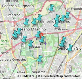 Mappa Via Don Giovanni Minzoni, 20091 Bresso MI, Italia (1.98)