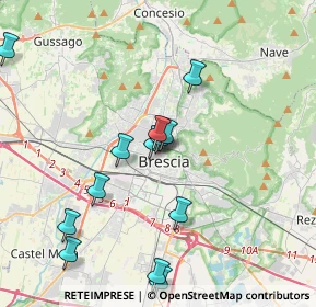 Mappa Vicolo Medici, 25122 Brescia BS, Italia (3.91769)