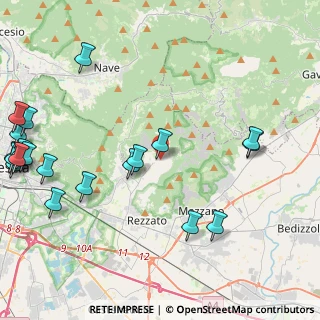 Mappa Via S. Nicola, 25082 Botticino BS, Italia (5.9105)