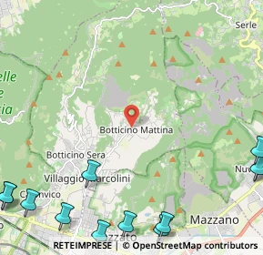 Mappa Piazza A. Moro e Martiri della Libertà, 25082 Botticino BS, Italia (3.7325)