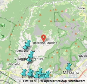 Mappa Piazza A. Moro e Martiri della Libertà, 25082 Botticino BS, Italia (3.01571)