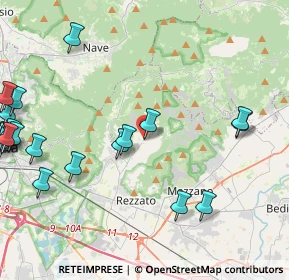 Mappa Piazza A. Moro e Martiri della Libertà, 25082 Botticino BS, Italia (5.7725)