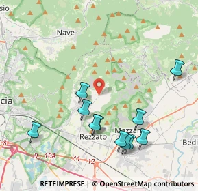 Mappa Piazza A. Moro e Martiri della Libertà, 25082 Botticino BS, Italia (4.28545)