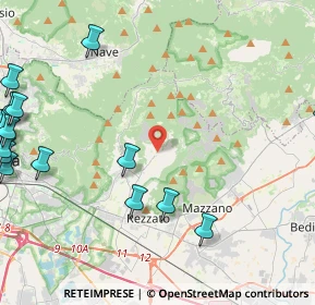 Mappa Piazza A. Moro e Martiri della Libertà, 25082 Botticino BS, Italia (6.782)