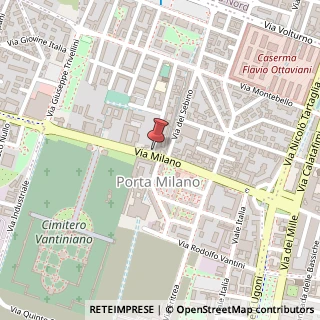 Mappa Via Milano, 28, 25127 Brescia, Brescia (Lombardia)