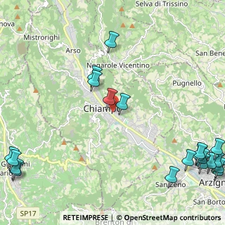 Mappa Via XXV Aprile, 36072 Chiampo VI, Italia (3.425)
