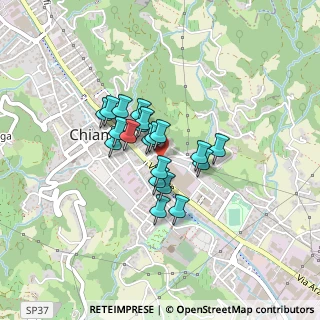 Mappa Via XXV Aprile, 36072 Chiampo VI, Italia (0.2785)