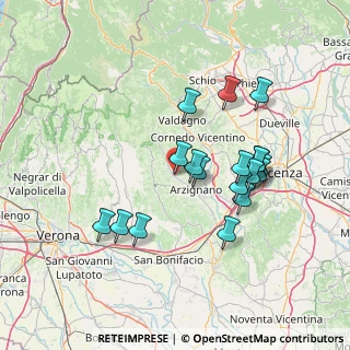 Mappa Via XXV Aprile, 36072 Chiampo VI, Italia (13.42056)