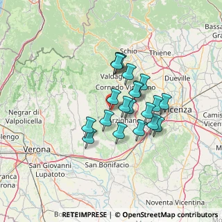 Mappa Via XXV Aprile, 36072 Chiampo VI, Italia (10.0265)