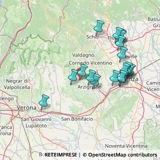 Mappa Via XXV Aprile, 36072 Chiampo VI, Italia (16.395)