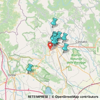Mappa Via Giovanni Gersen, 13900 Biella BI, Italia (4.075)
