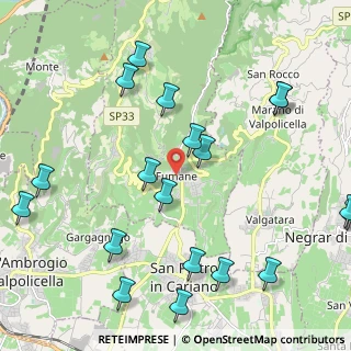 Mappa Via Marega, 37022 Fumane VR, Italia (2.742)