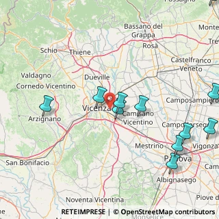 Mappa Via Marco da Montegallo, 36100 Vicenza VI, Italia (20.69909)