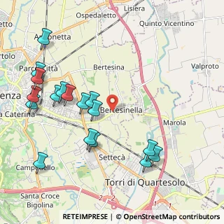 Mappa Via Marco da Montegallo, 36100 Vicenza VI, Italia (2.35529)