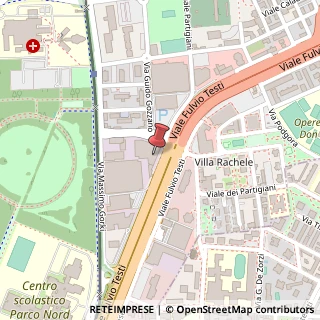 Mappa Viale Fulvio Testi, 55, 20092 Arese, Milano (Lombardia)