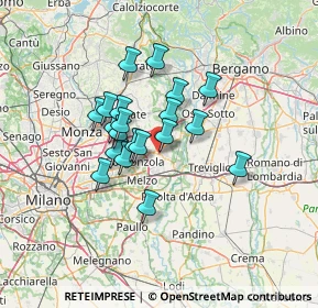 Mappa SPexSS11, 20065 Inzago MI, Italia (9.983)