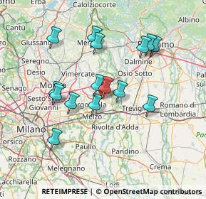 Mappa SPexSS11, 20065 Inzago MI, Italia (13.10067)