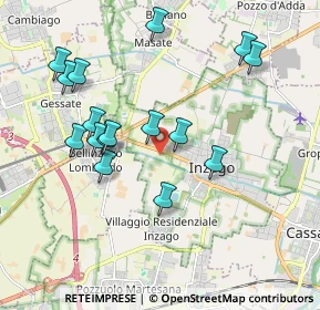 Mappa SPexSS11, 20065 Inzago MI, Italia (1.90813)