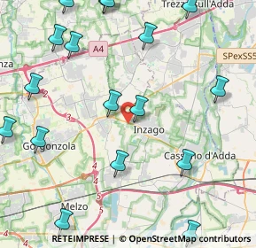 Mappa SPexSS11, 20065 Inzago MI, Italia (6.0445)