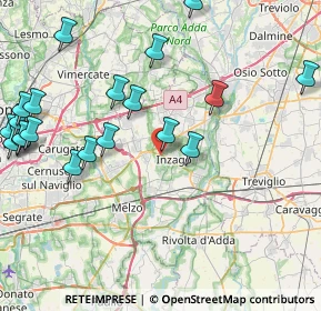 Mappa SPexSS11, 20065 Inzago MI, Italia (10.223)