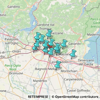 Mappa Galleria Tito Speri, 25121 Brescia BS, Italia (8.09)
