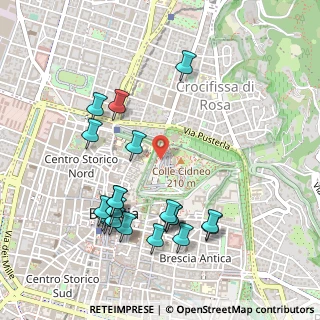 Mappa Galleria Tito Speri, 25121 Brescia BS, Italia (0.5395)