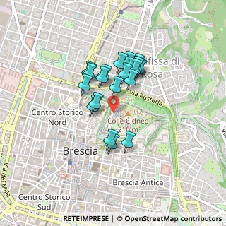 Mappa Galleria Tito Speri, 25121 Brescia BS, Italia (0.3245)