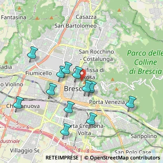 Mappa Galleria Tito Speri, 25121 Brescia BS, Italia (1.96667)