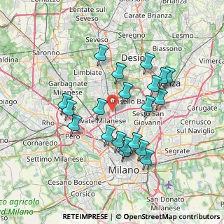 Mappa Via Paolo VI, 20032 Cormano MI, Italia (6.696)