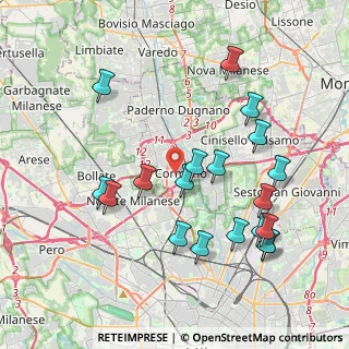Mappa Via Paolo VI, 20032 Cormano MI, Italia (4.16)
