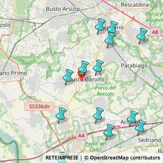 Mappa Via Giacomo Puccini, 20020 Busto Garolfo MI, Italia (5.15846)