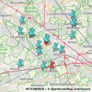Mappa Via Caracciolo, 20017 Rho MI, Italia (3.98235)