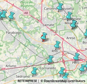 Mappa Via Giacomo Leopardi, 20045 Lainate MI, Italia (6.665)