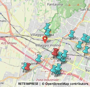 Mappa Via Padre Ottorino Marcolini, 25126 Brescia BS, Italia (2.3945)