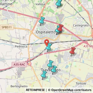 Mappa Via dei Mille, 25035 Ospitaletto BS, Italia (2.24364)