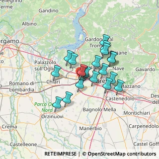 Mappa Via dei Mille, 25035 Ospitaletto BS, Italia (10.1065)