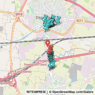 Mappa Via dei Mille, 25035 Ospitaletto BS, Italia (0.8035)