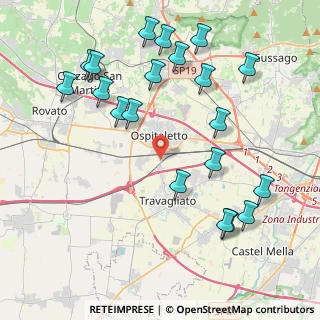 Mappa Via dei Mille, 25035 Ospitaletto BS, Italia (4.6945)