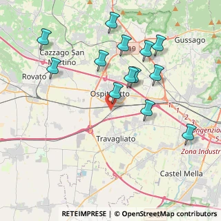 Mappa Via dei Mille, 25035 Ospitaletto BS, Italia (4.10077)