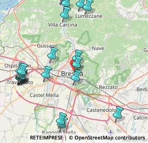 Mappa Via del Castello, 25122 Brescia BS, Italia (10.03)