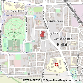 Mappa Via degli Alpini, 4, 20021 Bollate, Milano (Lombardia)